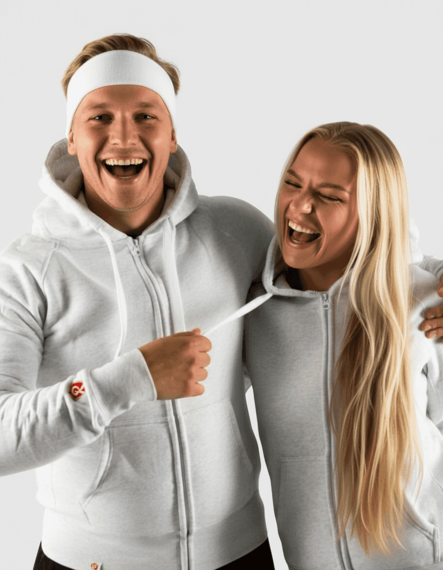 Russemerch Norge 2025 - Komplett kolleksjon av premium russeklær og russeutstyr. Hoodies, sweatpants, shorts og tilbehør for russefeiringen. Best kvalitet russemerch i Norge.